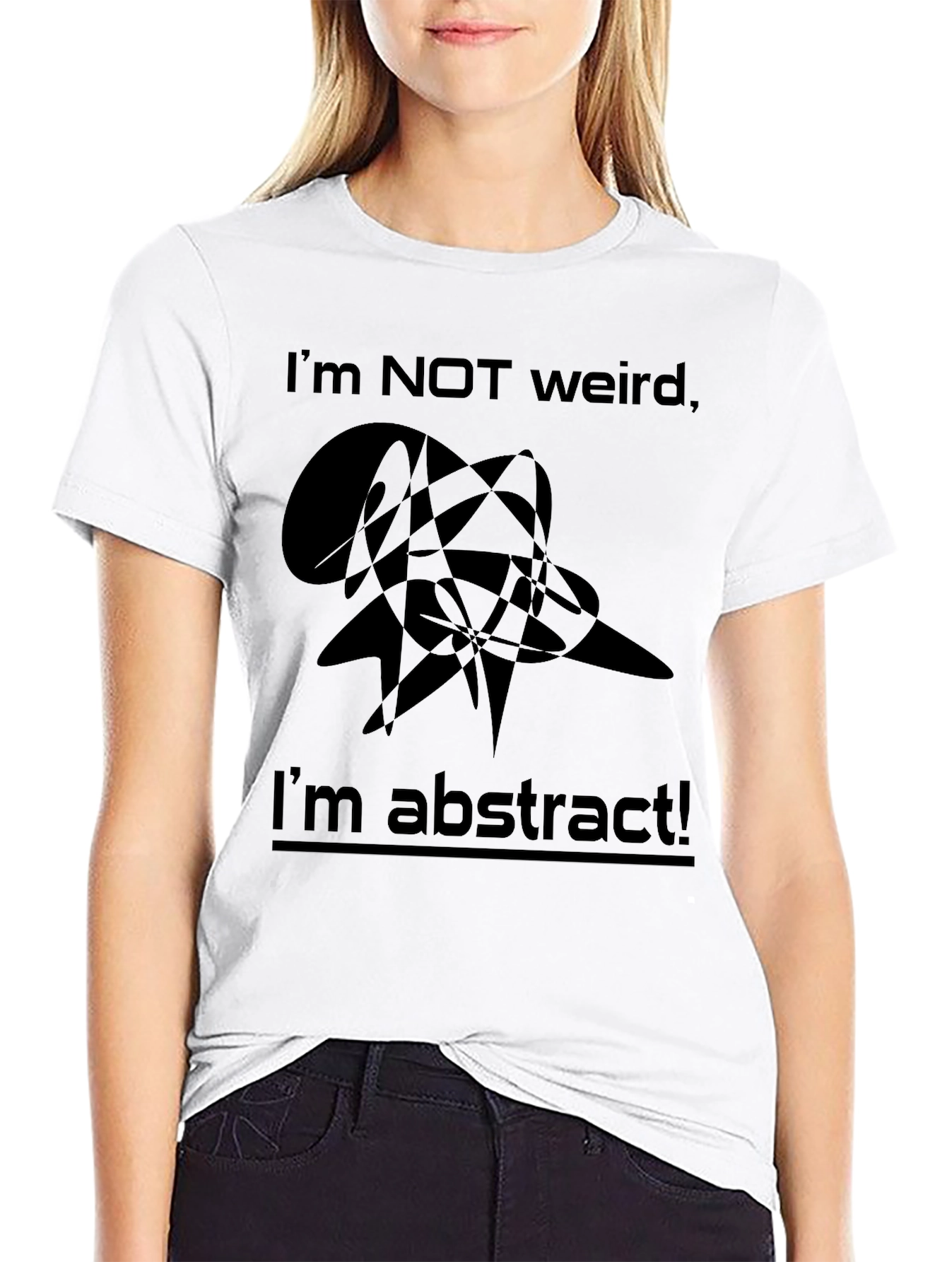 Abstract Statement Graphic T-Shirt