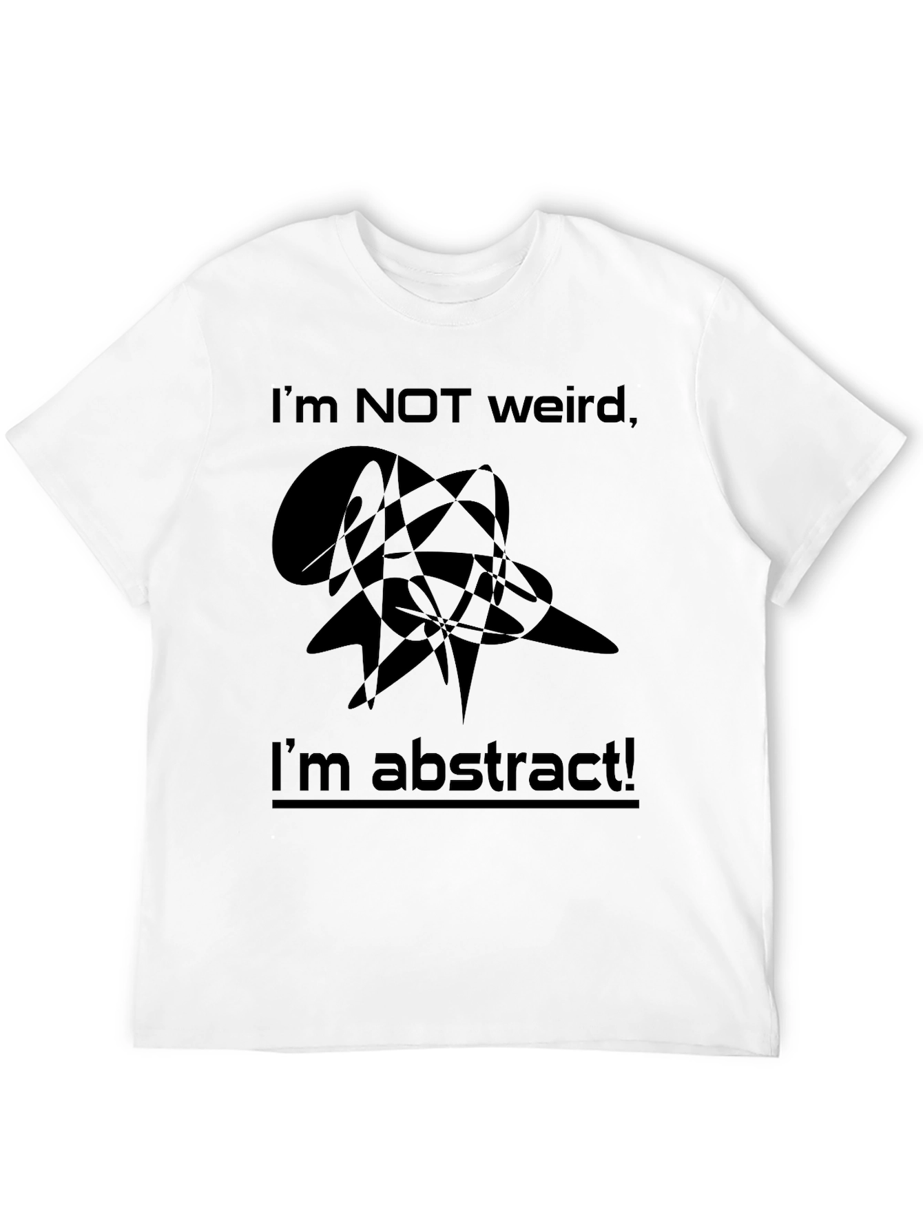 Abstract Statement Graphic T-Shirt