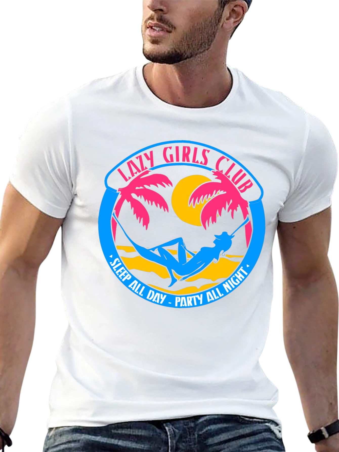 Lazy Girls Club Graphic Tee
