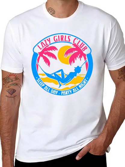 Lazy Girls Club Graphic Tee