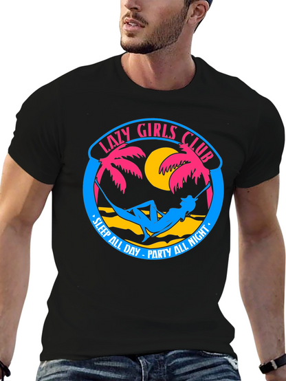 Lazy Girls Club Graphic Tee