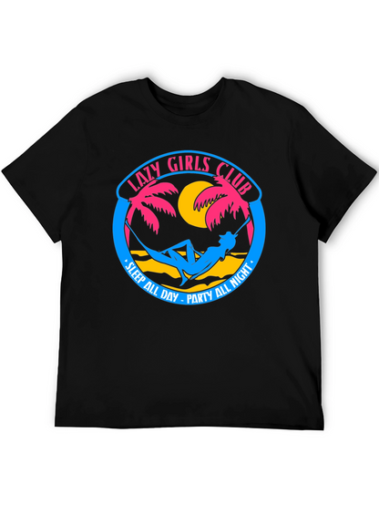 Lazy Girls Club Graphic Tee