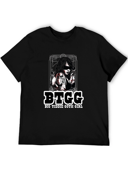 BTGG Big Tiddie Goth Girl Black T-Shirt