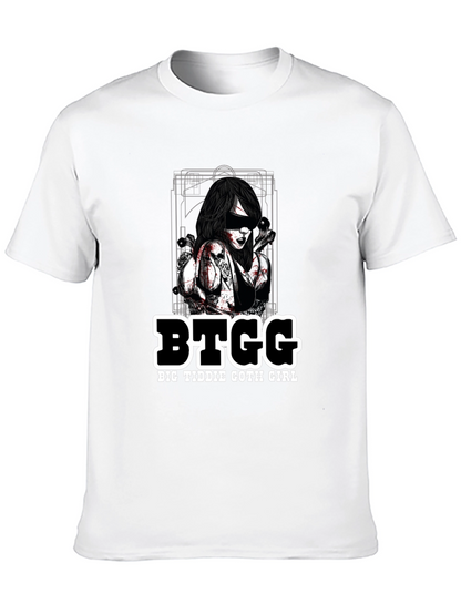 BTGG Big Tiddie Goth Girl Black T-Shirt