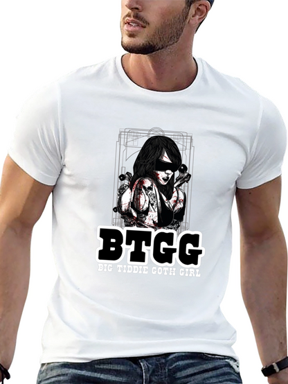 BTGG Big Tiddie Goth Girl Black T-Shirt