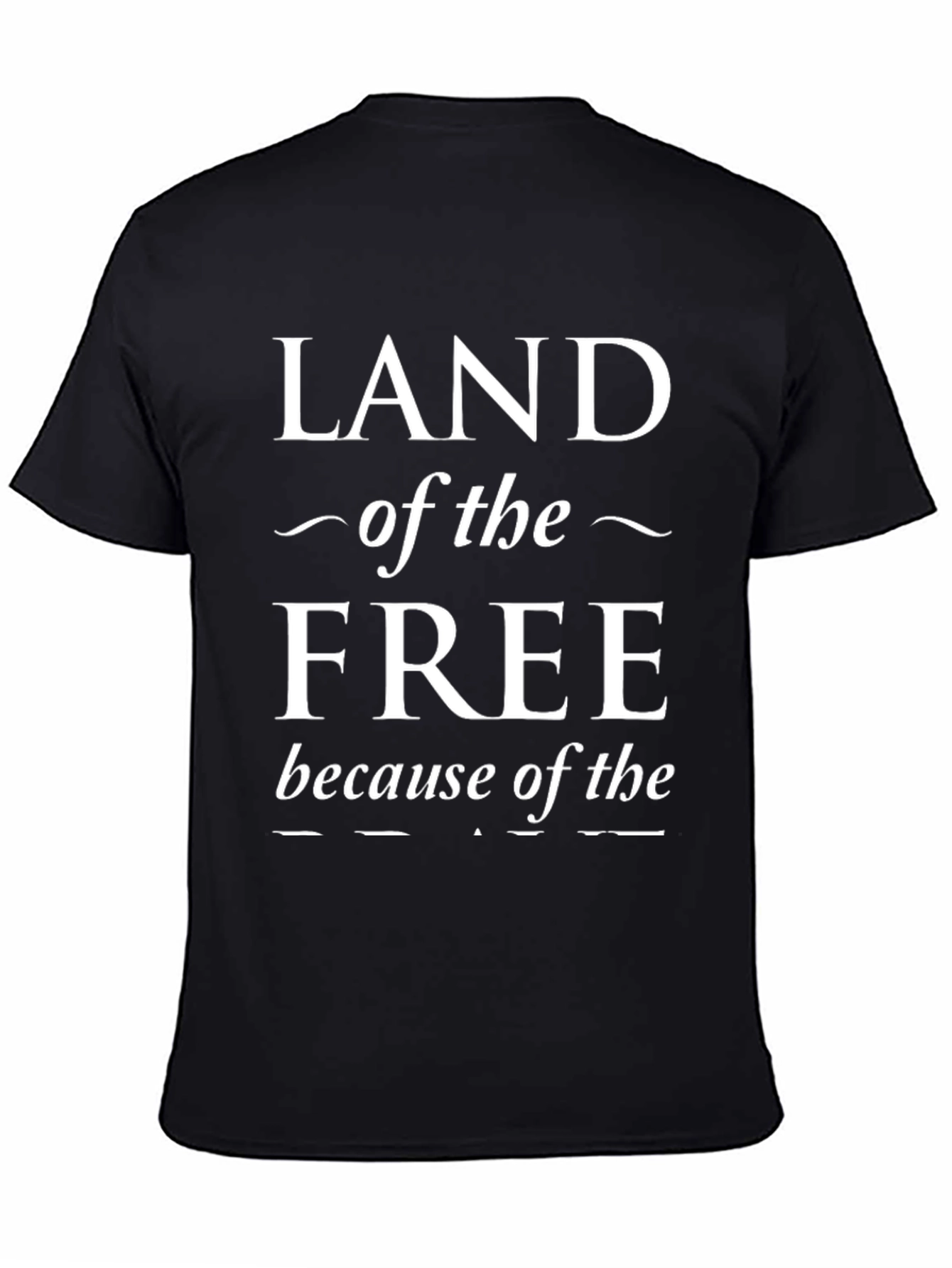 Land of the Free T-Shirt Patriotic USA