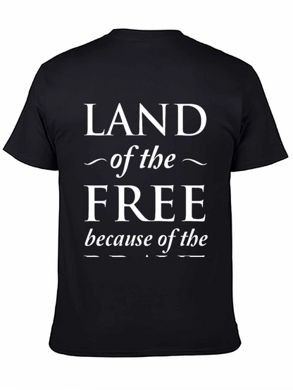 Land of the Free T-Shirt Patriotic USA