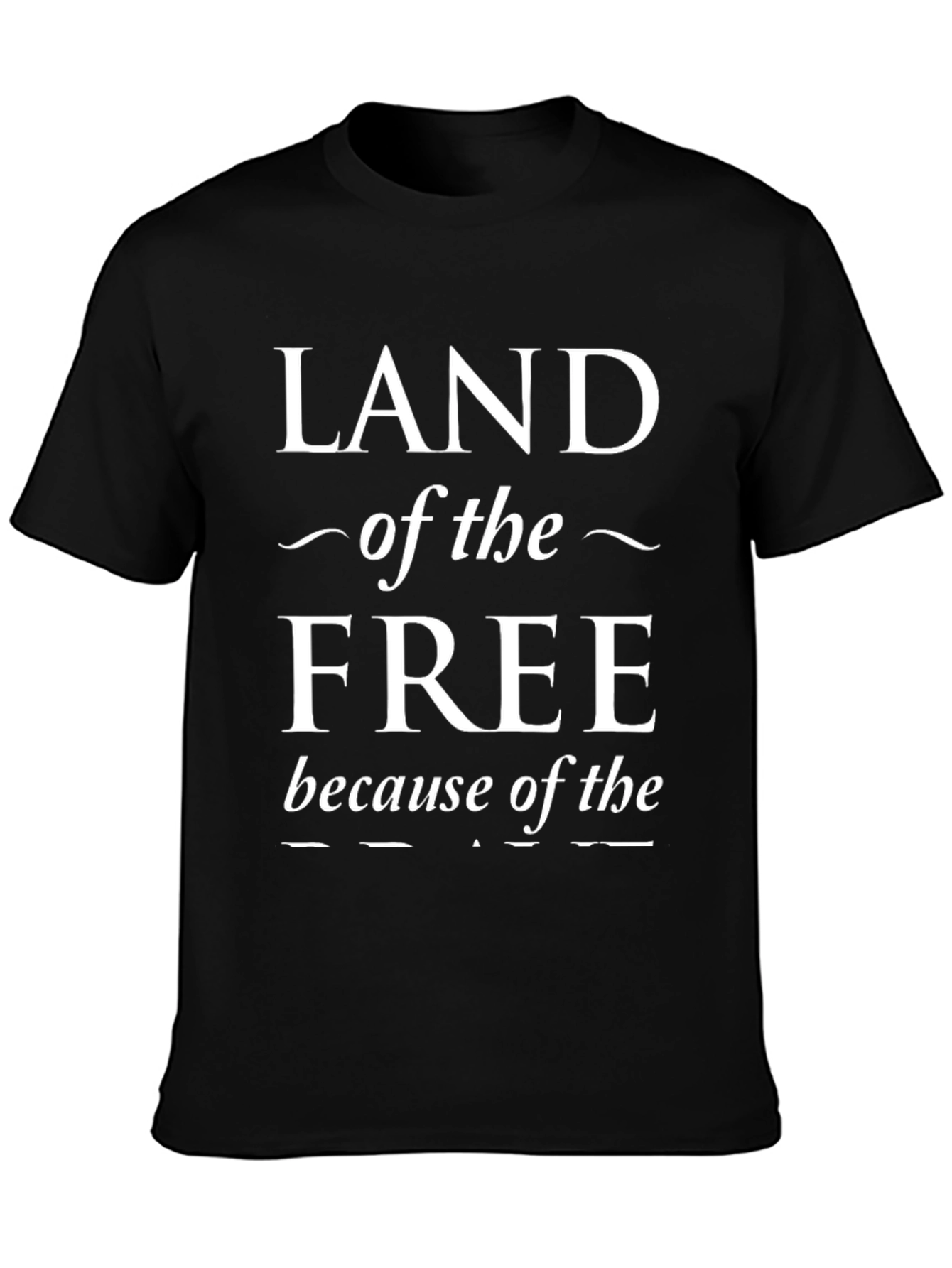 Land of the Free T-Shirt Patriotic USA