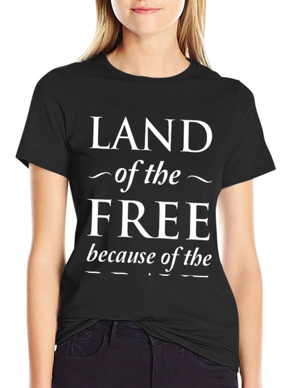 Land of the Free T-Shirt Patriotic USA