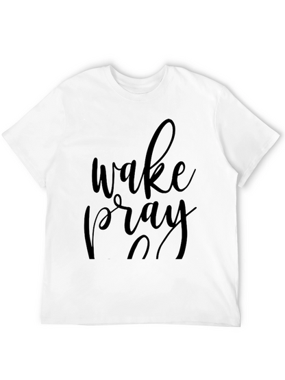 Wake Pray Slay Black T-Shirt