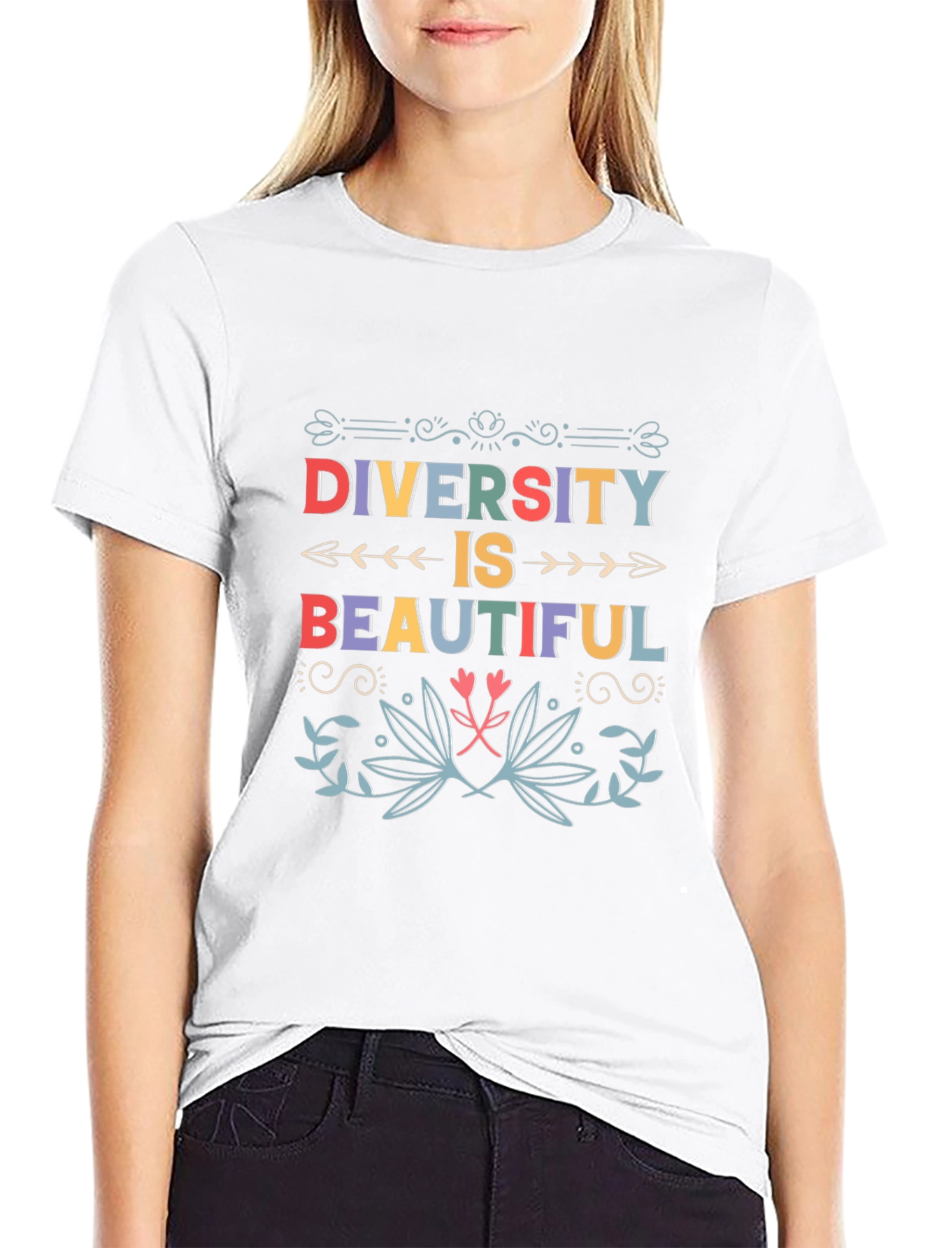 Diversity Is Beautiful Graphic Tee