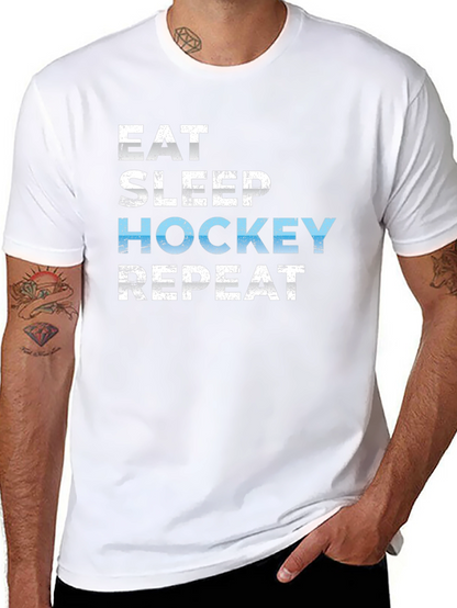 Eat Sleep Hockey Repeat T-Shirt