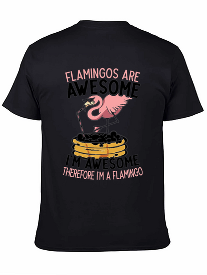 Flamingo Graphic Tee - Funny Pink Bird T-Shirt