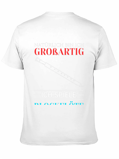 Großartig Recorder Player T-Shirt