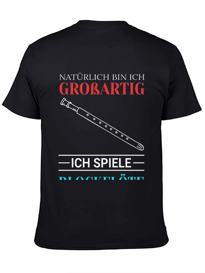 Großartig Recorder Player T-Shirt