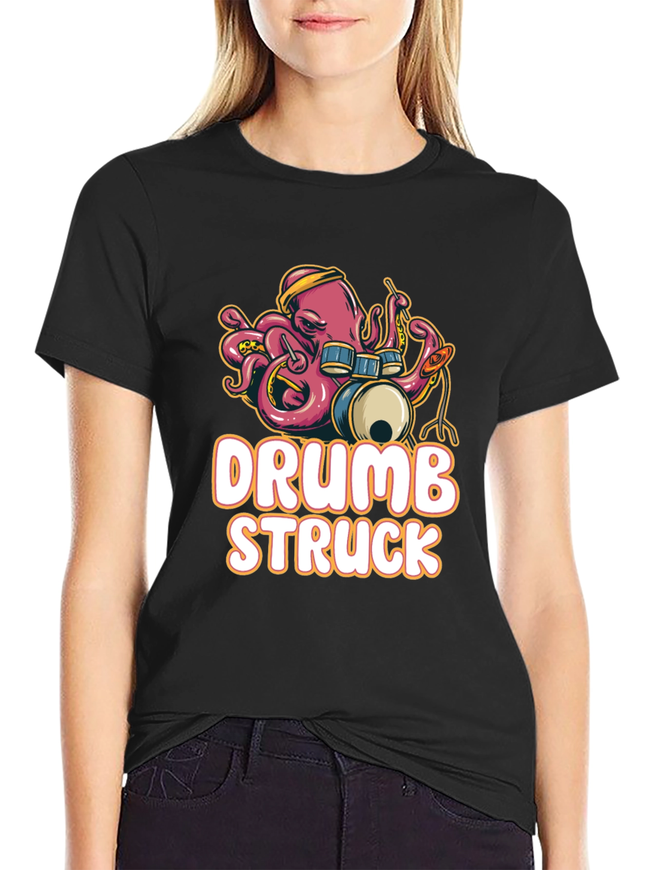 Drumstruck Octopus Graphic Tee