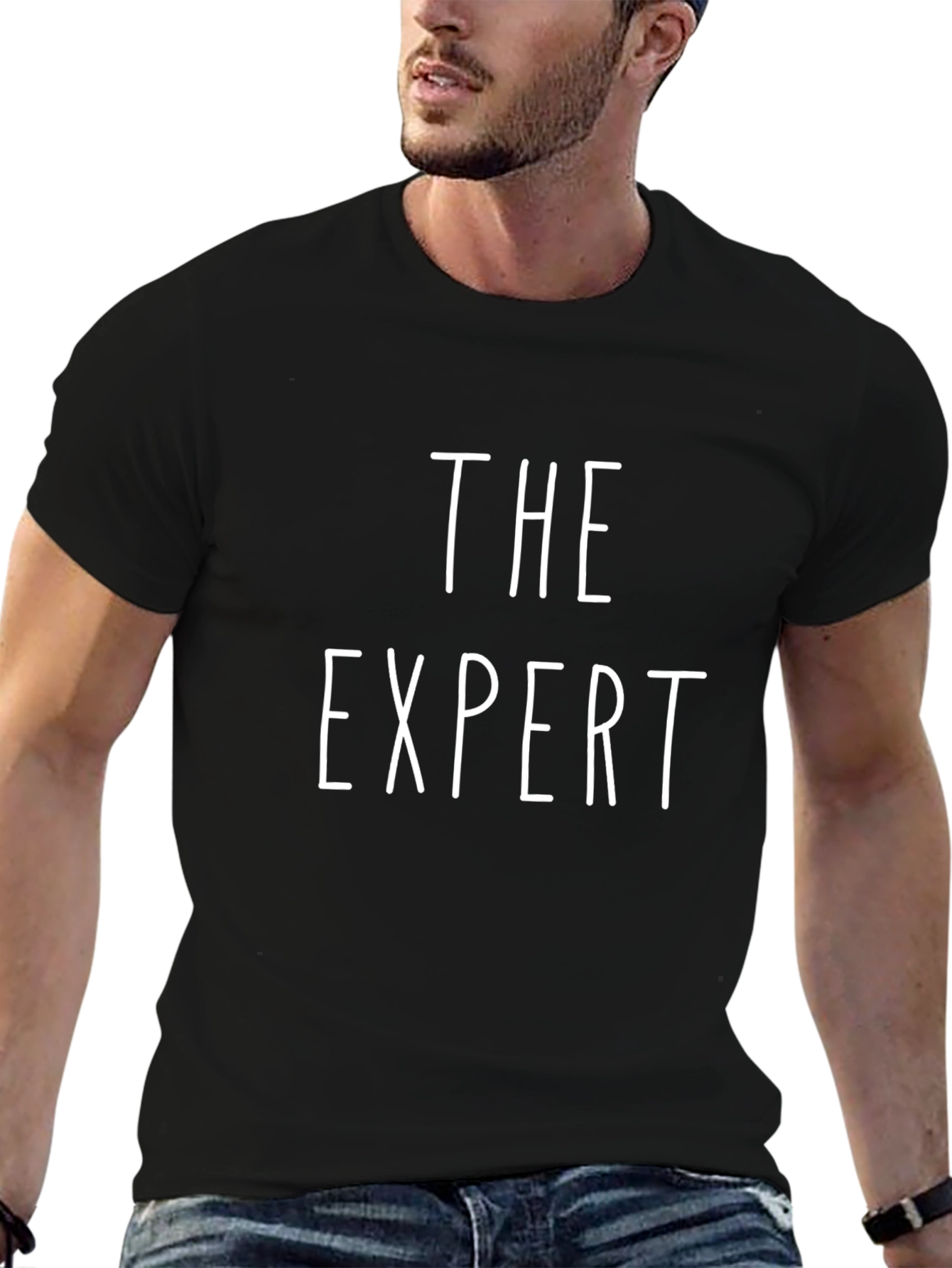 The Expert T-Shirt - Bold Statement Tee