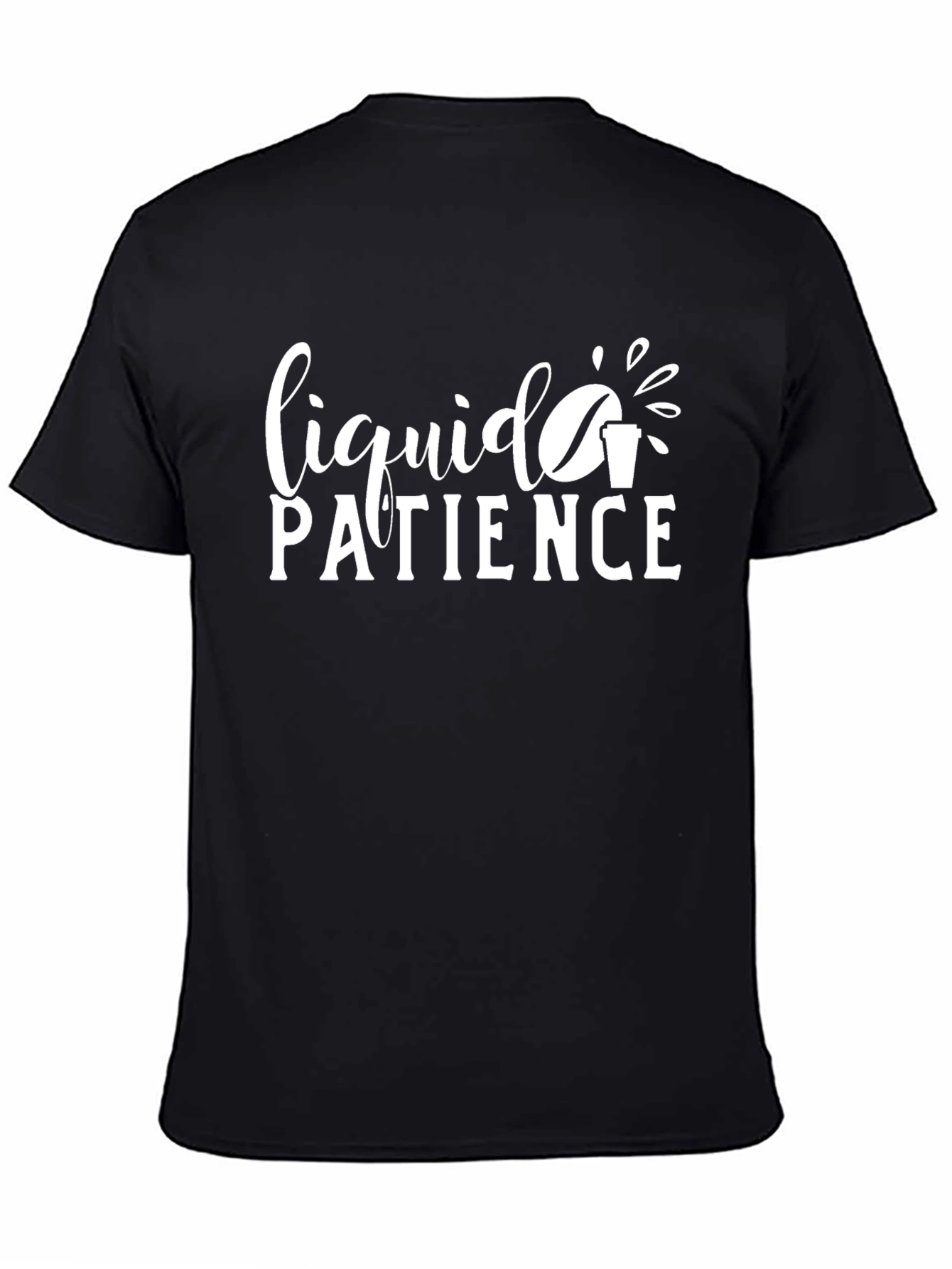 Liquid Patience Graphic Tee - Coffee Lovers T-Shirt
