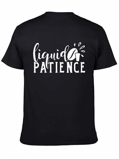 Liquid Patience Graphic Tee - Coffee Lovers T-Shirt