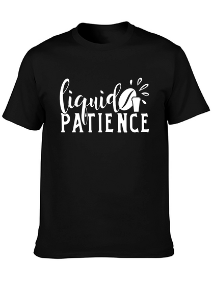Liquid Patience Graphic Tee - Coffee Lovers T-Shirt