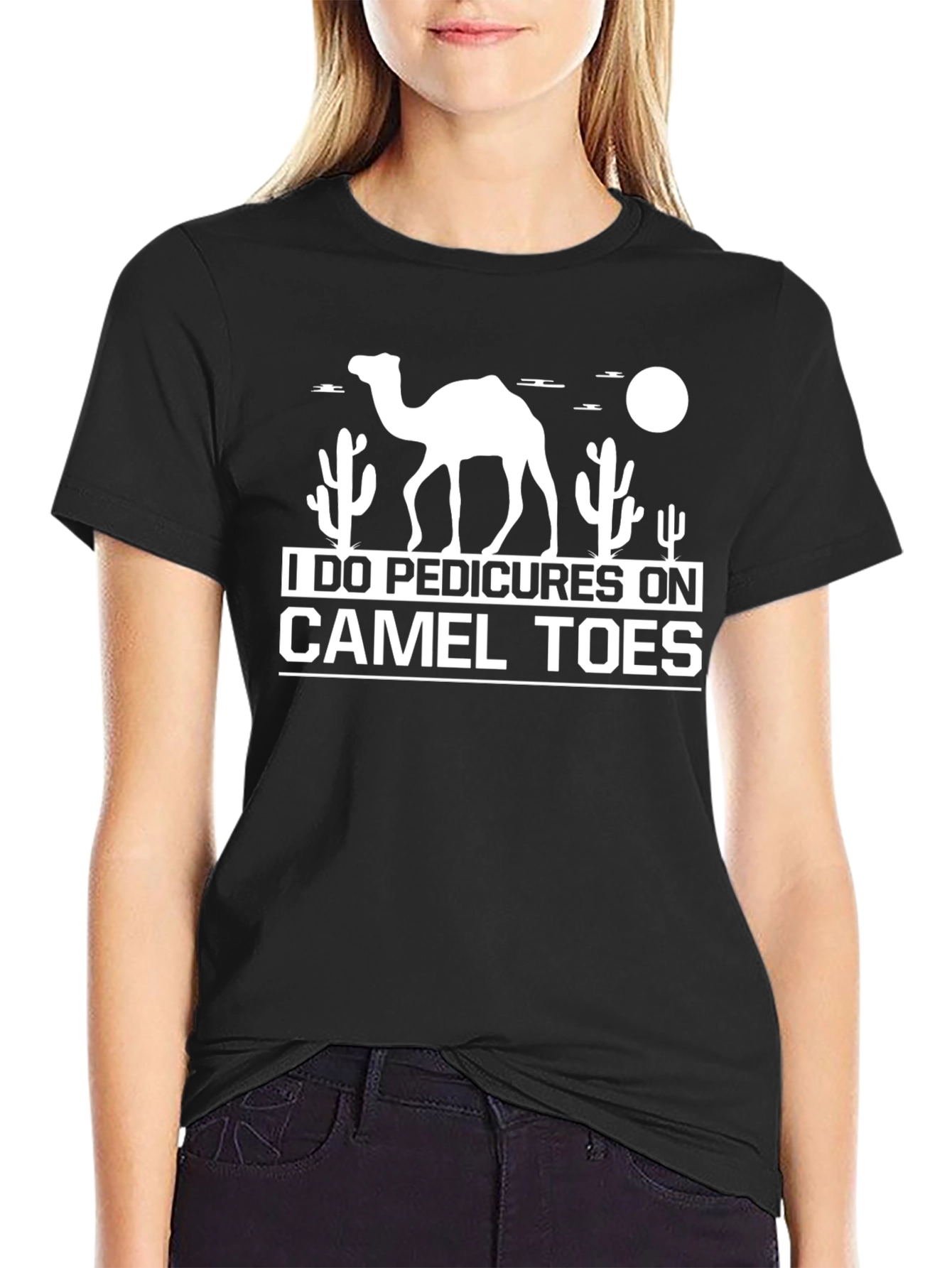 I Do Pedicures On Camel Toes Graphic T-Shirt