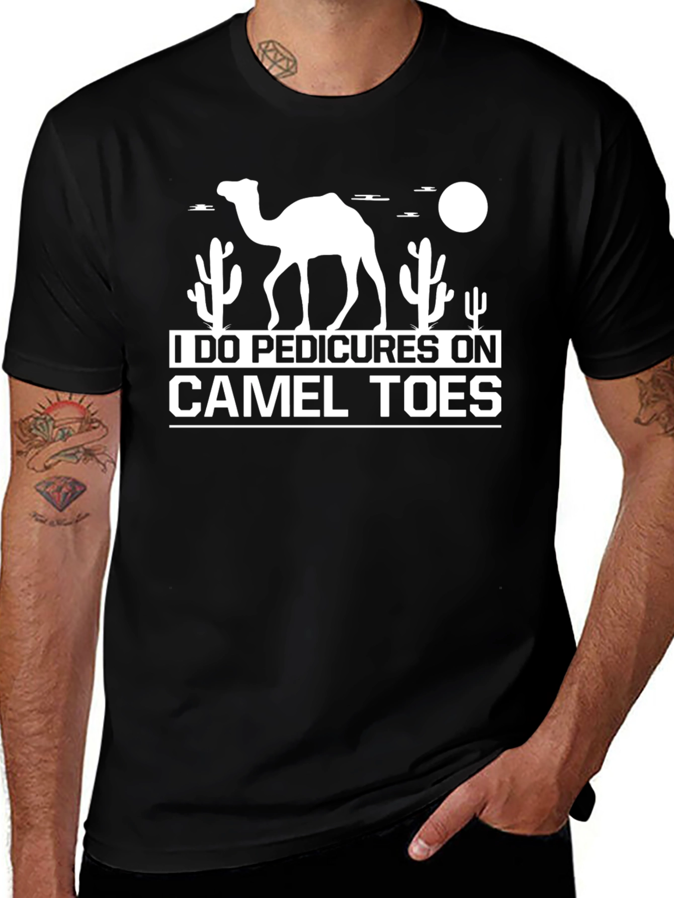 I Do Pedicures On Camel Toes Graphic T-Shirt