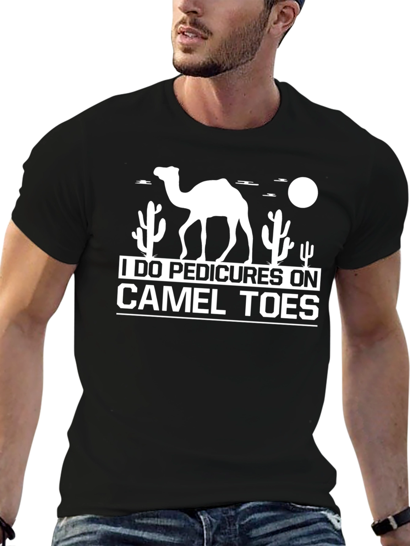 I Do Pedicures On Camel Toes Graphic T-Shirt