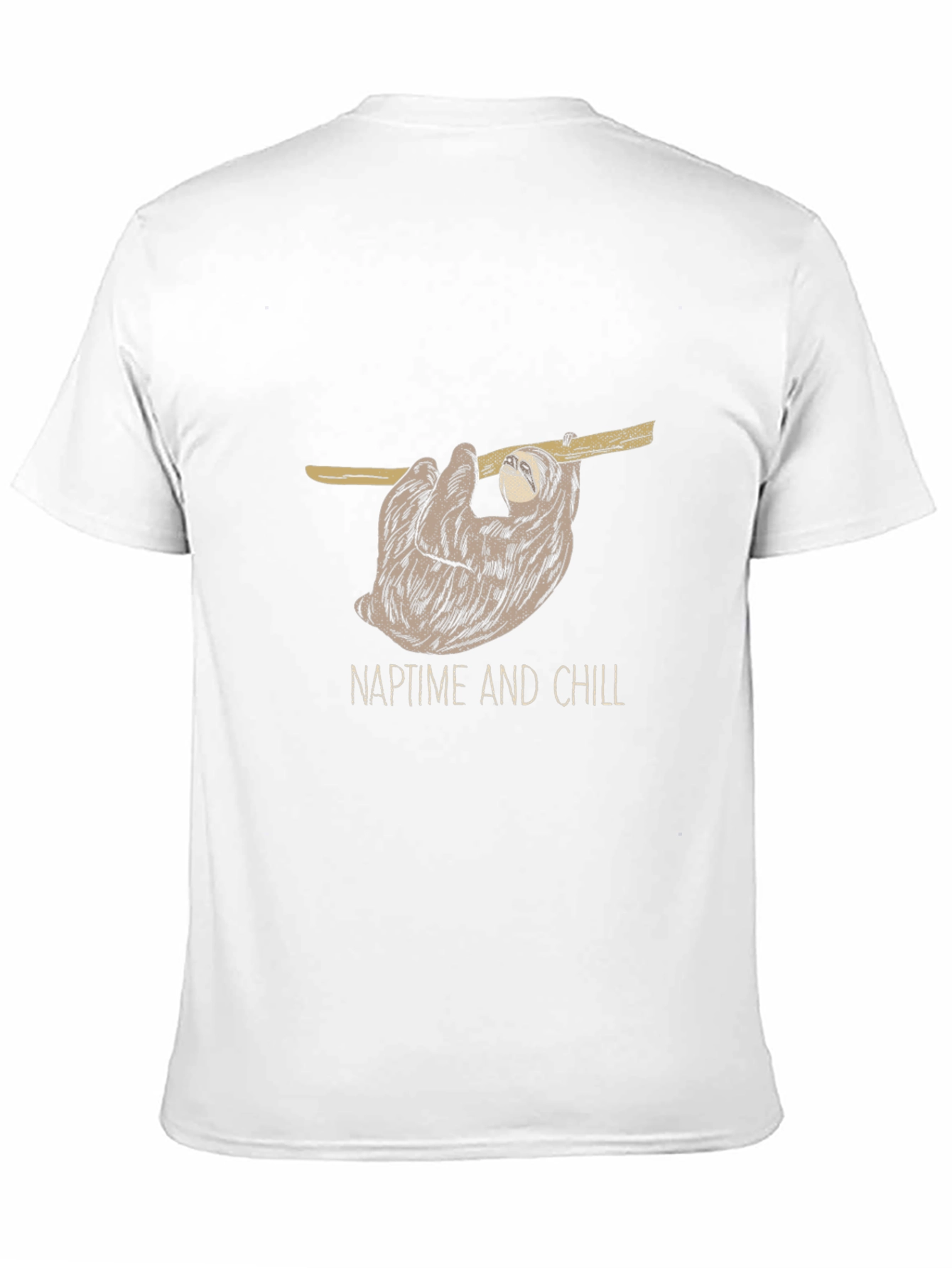 NaptTime And Chill Sloth Graphic T-Shirt