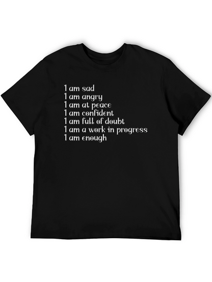 Motivational T-Shirt - I Am Enough