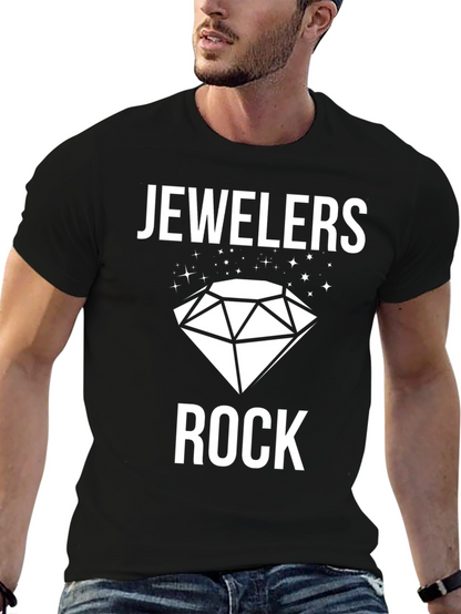 Jewelers Rock T-Shirt - Diamond Graphic Tee
