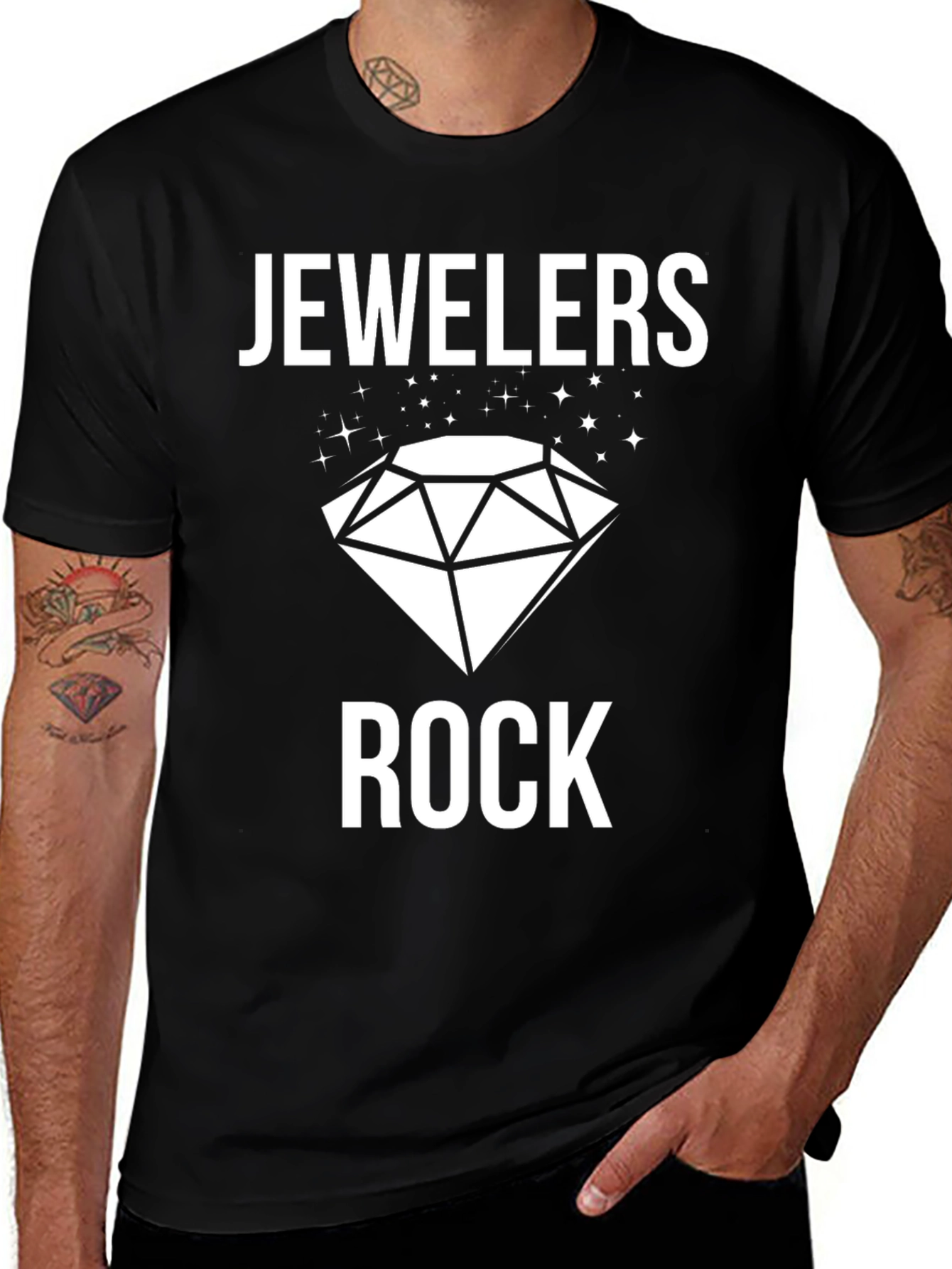 Jewelers Rock T-Shirt - Diamond Graphic Tee