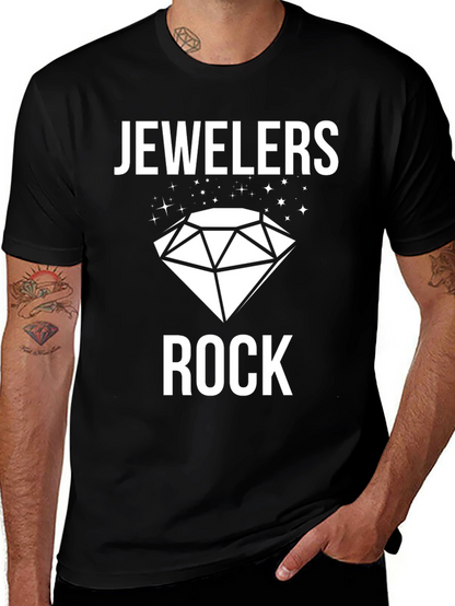 Jewelers Rock T-Shirt - Diamond Graphic Tee
