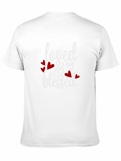 Loved & Blessed Graphic Tee - Black
