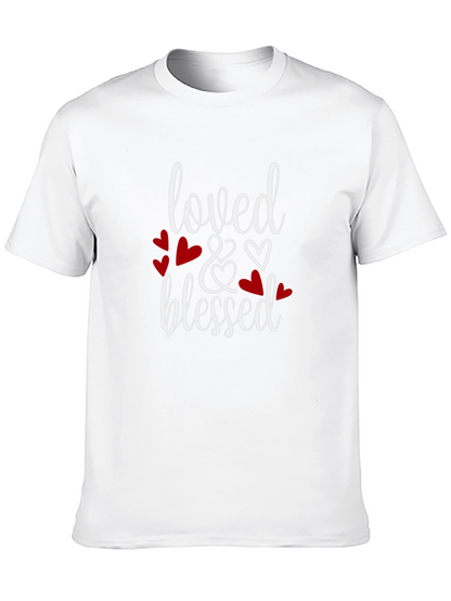 Loved & Blessed Graphic Tee - Black