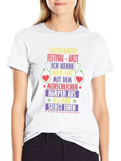 Self-Proclaimed Festival Doctor Black T-Shirt