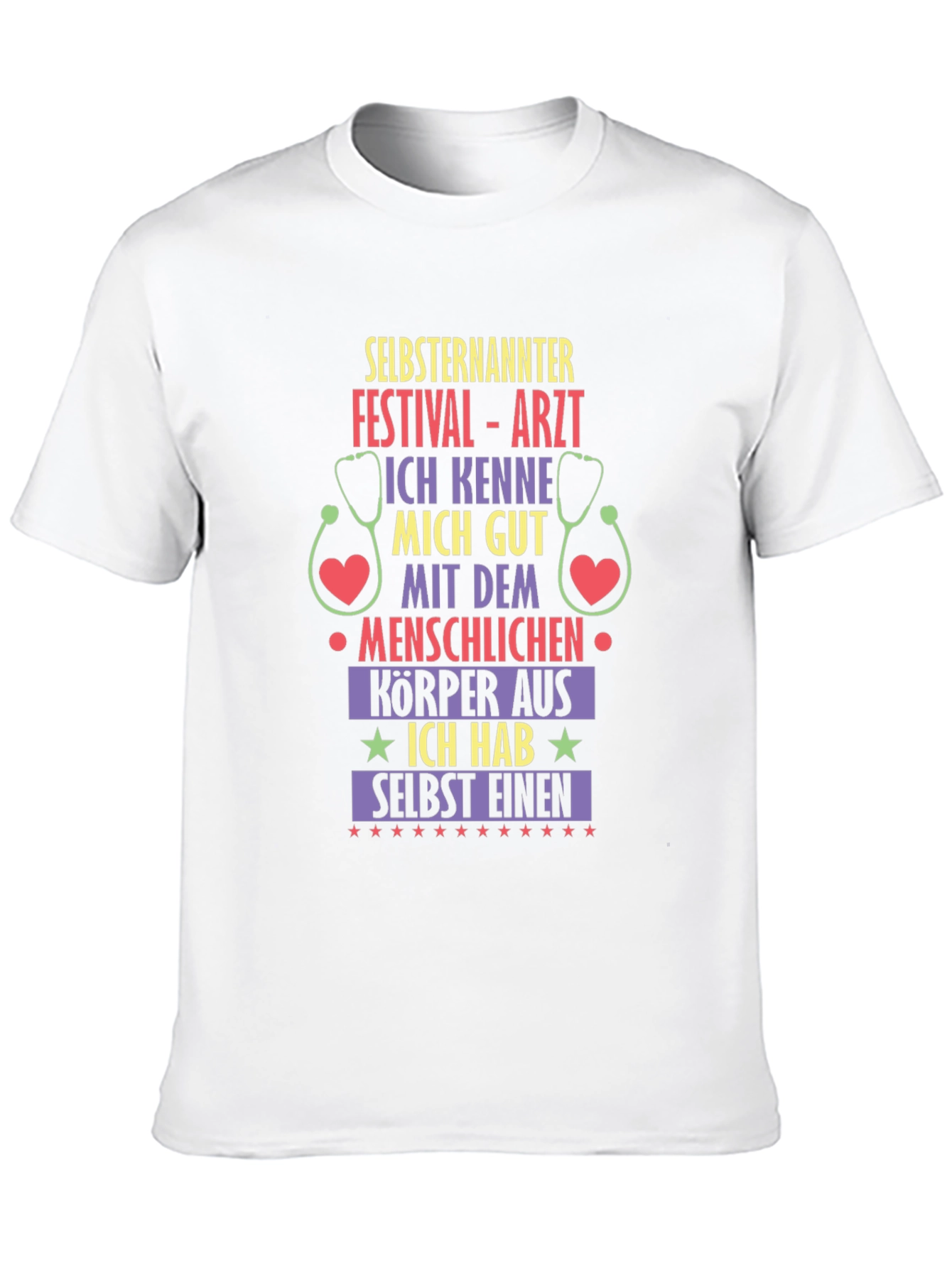 Self-Proclaimed Festival Doctor Black T-Shirt
