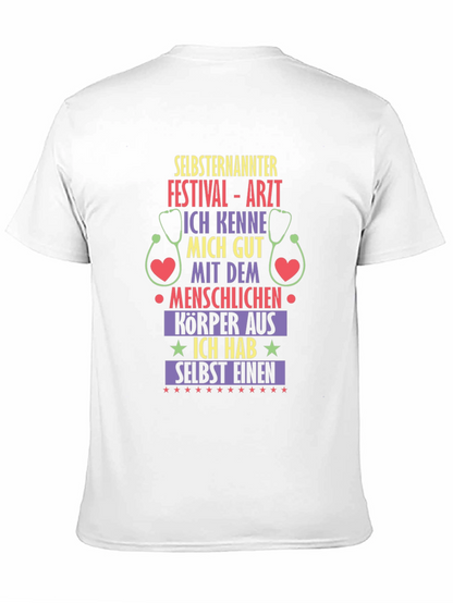 Self-Proclaimed Festival Doctor Black T-Shirt