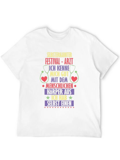 Self-Proclaimed Festival Doctor Black T-Shirt