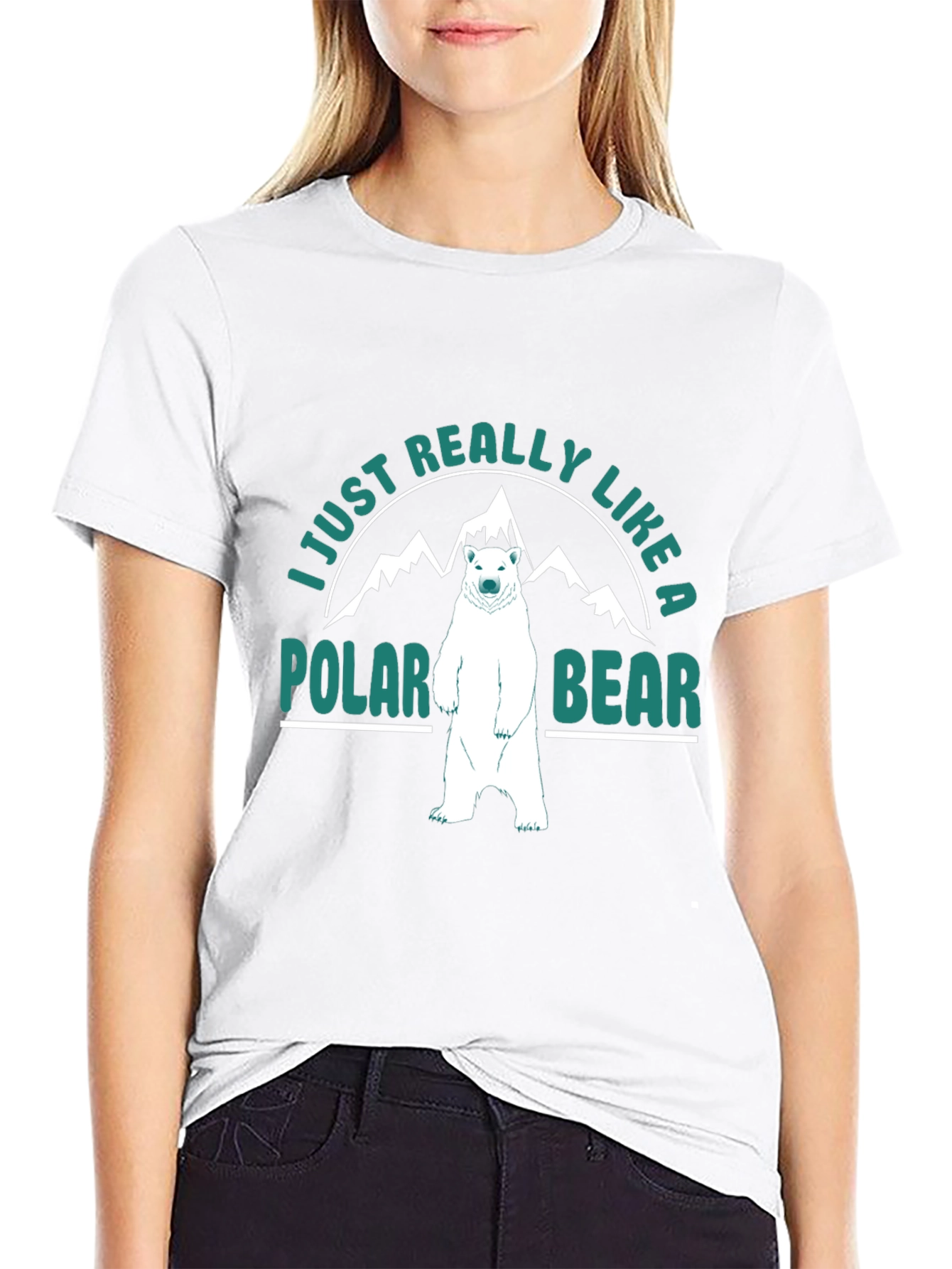 Polar Bear Graphic T-Shirt