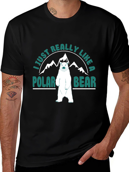 Polar Bear Graphic T-Shirt