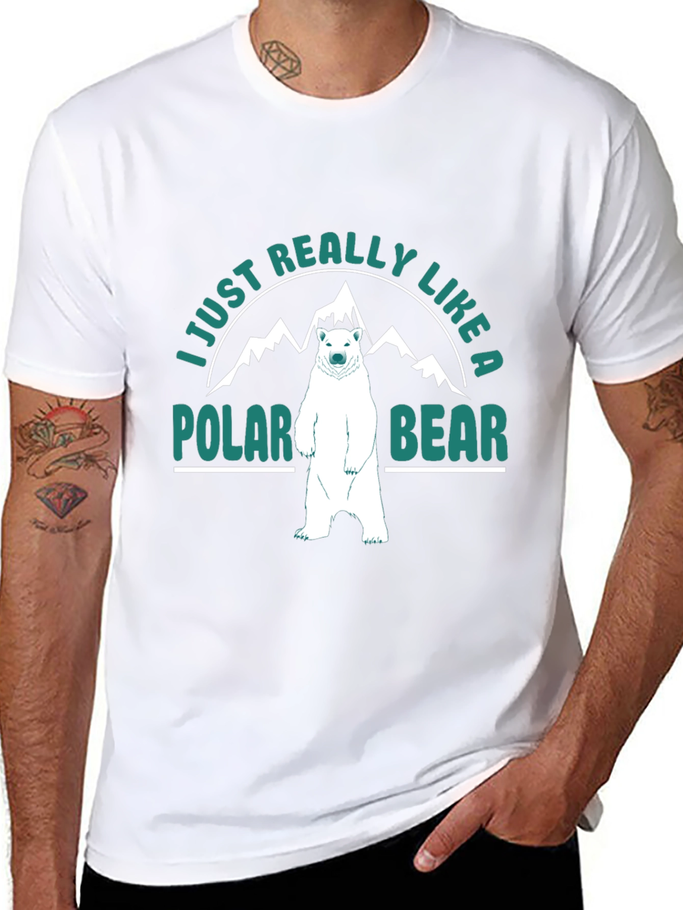 Polar Bear Graphic T-Shirt