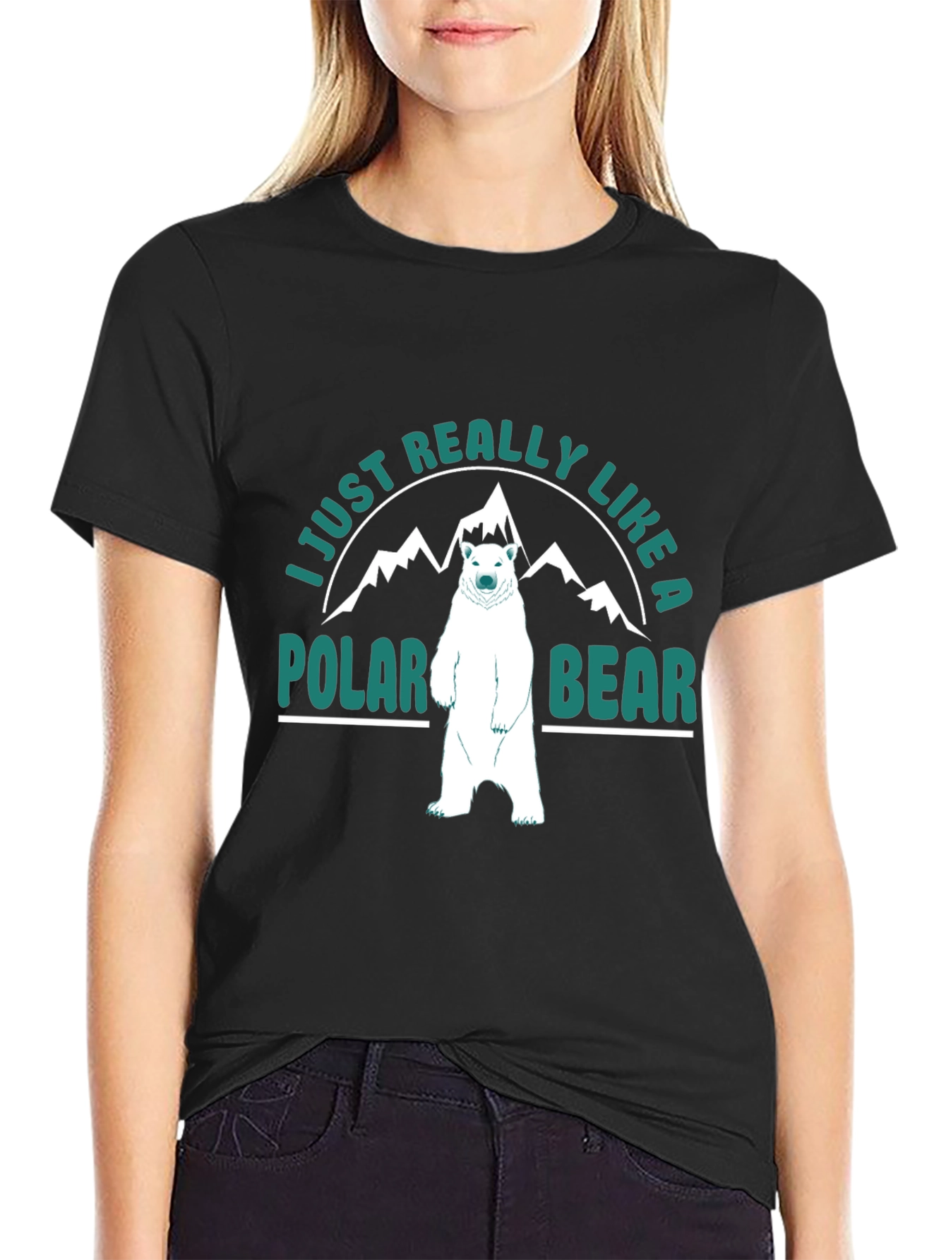 Polar Bear Graphic T-Shirt