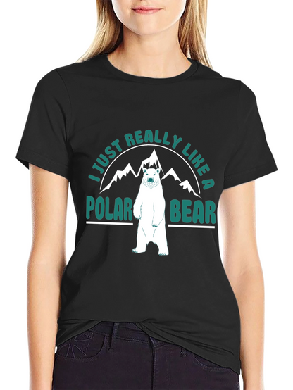 Polar Bear Graphic T-Shirt