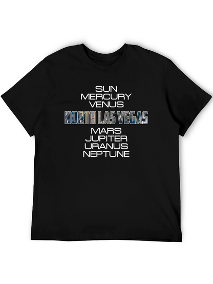 North Las Vegas Planets Graphic T-Shirt