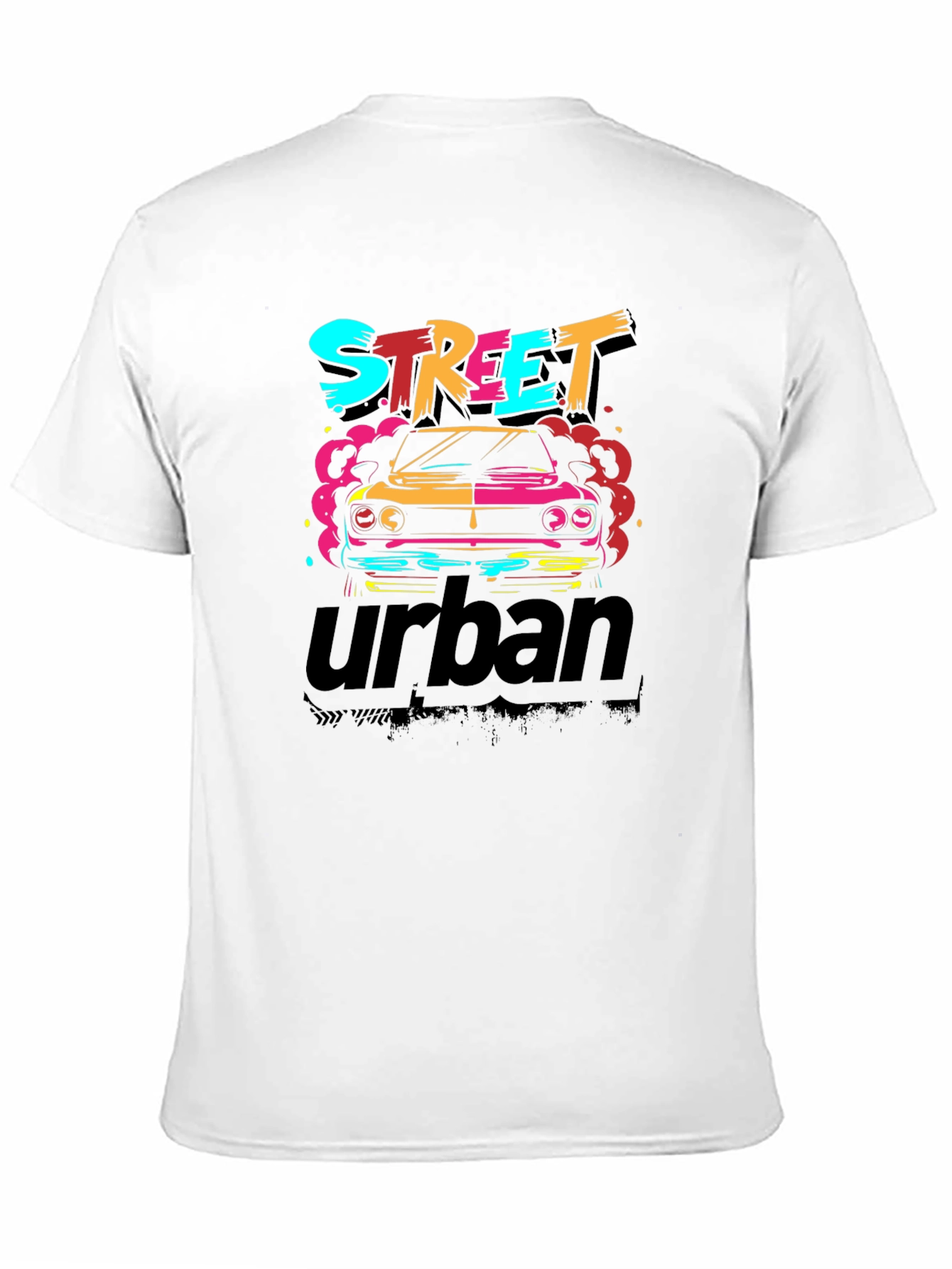 Street Urban Graphic Tee - Cool Car Design