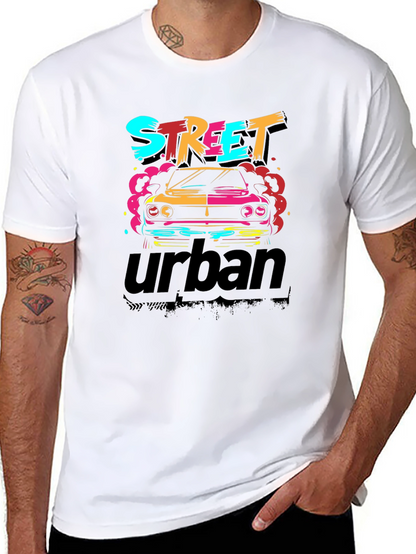 Street Urban Graphic Tee - Cool Car Design