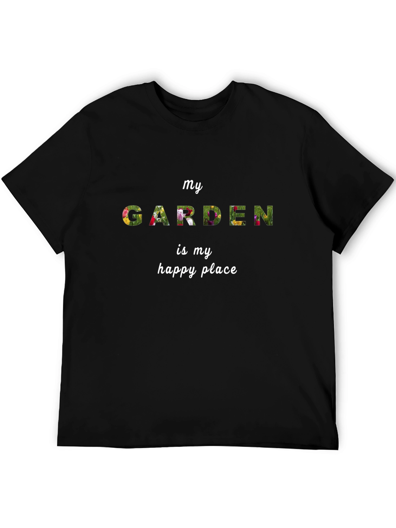 Floral Garden T-Shirt - My Happy Place