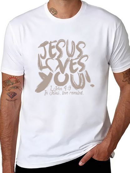 Jesus Loves You! Graphic T-Shirt