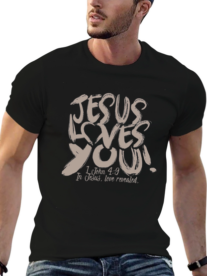 Jesus Loves You! Graphic T-Shirt