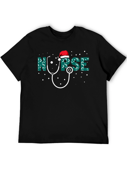 Nurse Christmas T-Shirt Holiday